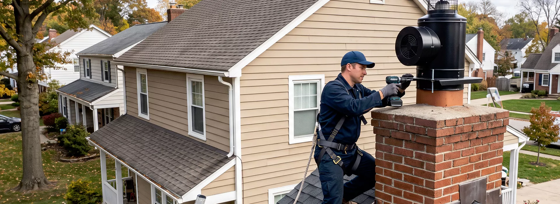 Chimney Fan Installation in Redondo Beach, CA