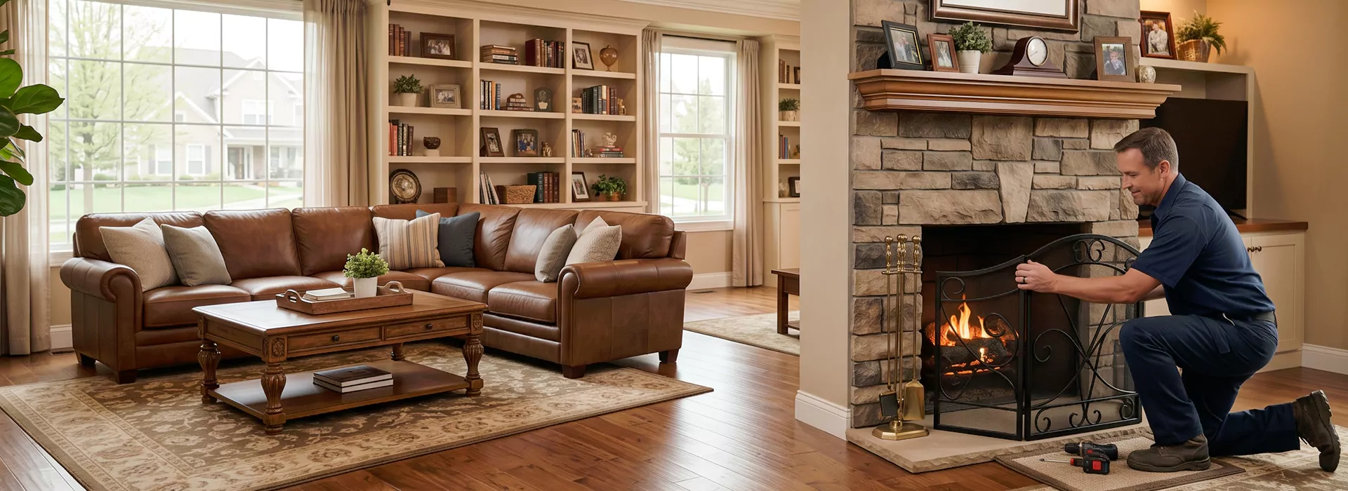 Fireplace Screen Installation Redondo Beach, CA
