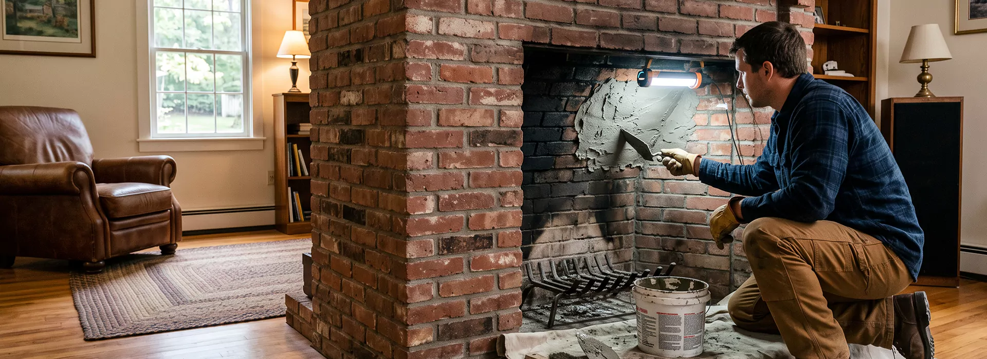 Fireplace Smoke Chamber Repair in Redondo Beach