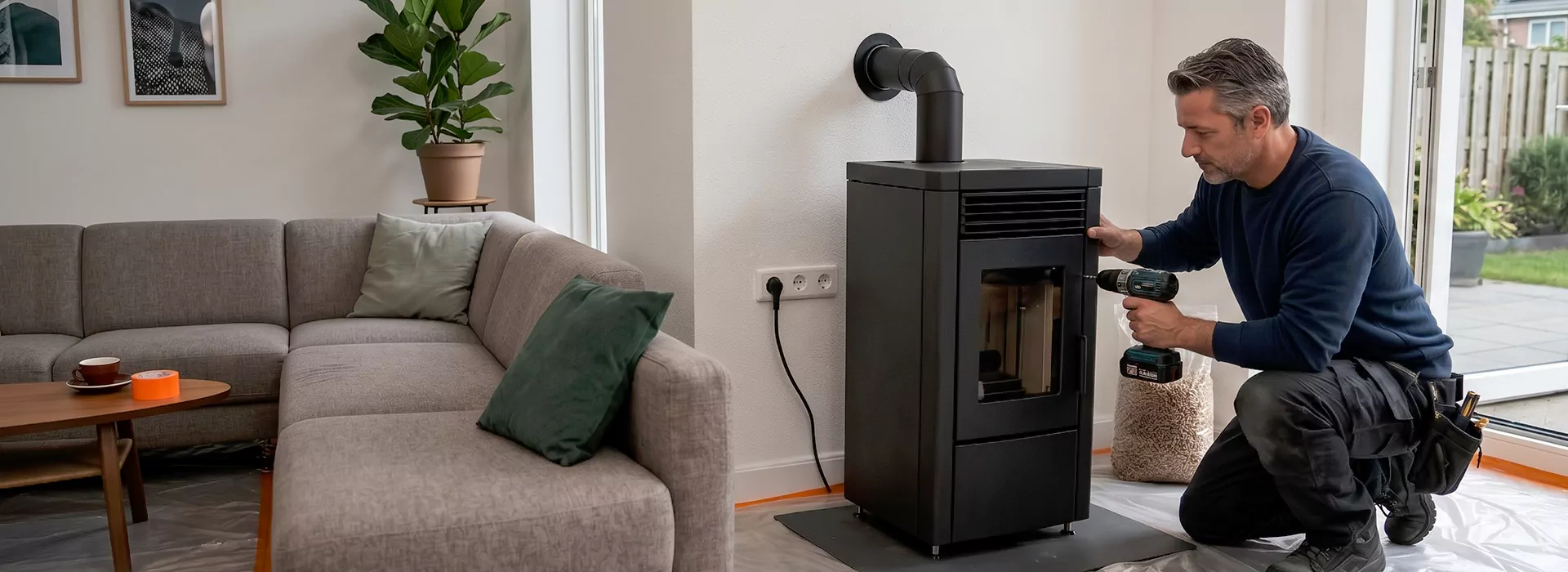 Pellet Stove Chimney Installation in Redondo Beach, CA