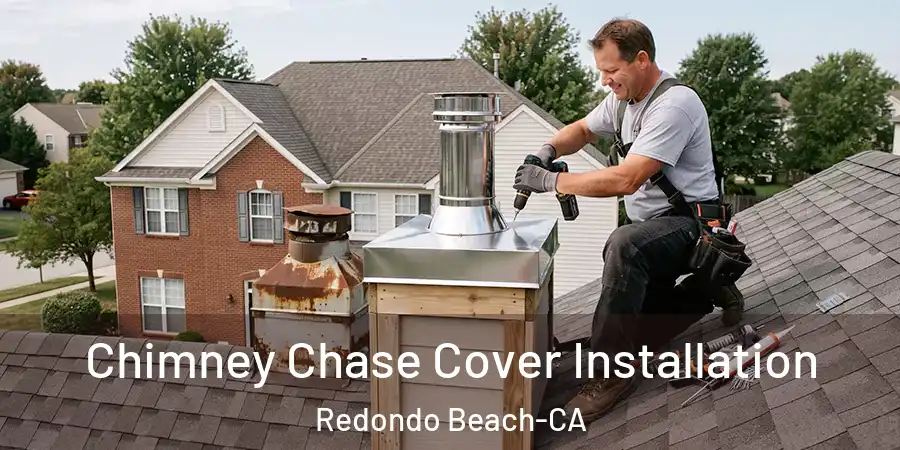 Chimney Chase Cover Installation Redondo Beach-CA