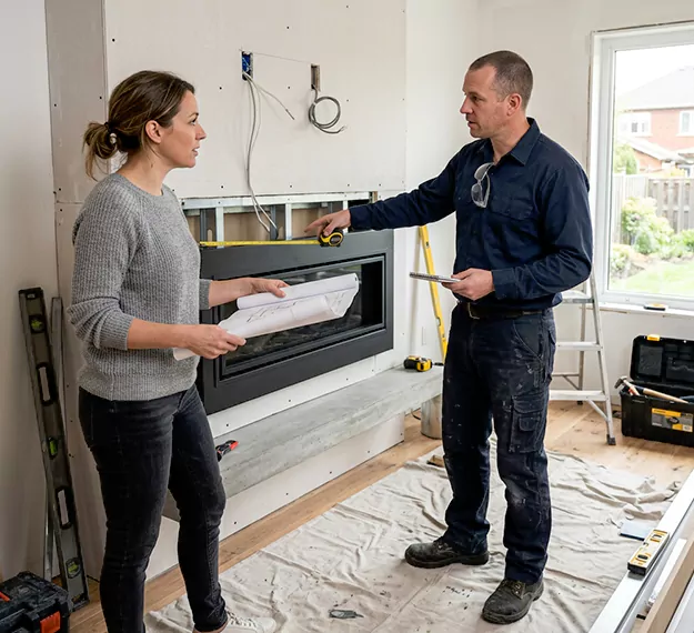 Why Redondo Beach Homeowners Choose Our Floating Fireplace Installation Team?