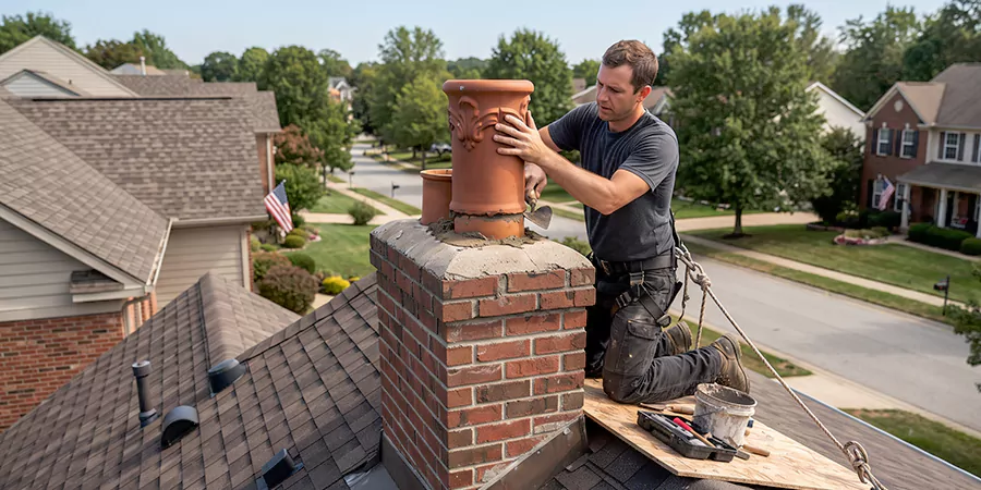Decorative and Custom Chimney Pot Installation Redondo Beach