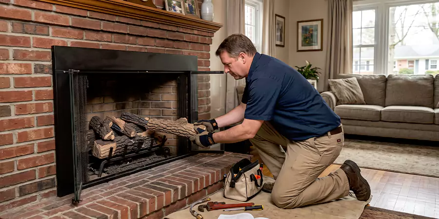 Propane Fireplace Logs Installation Redondo Beach