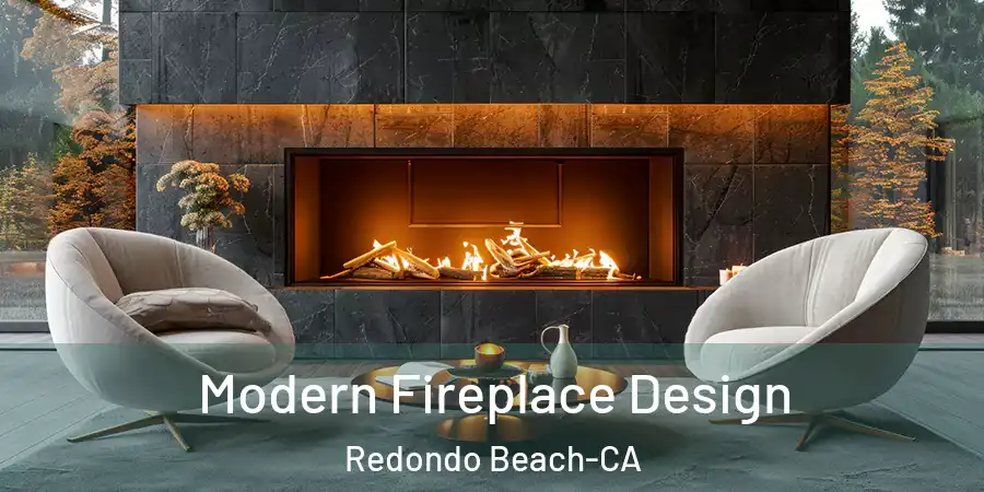  Modern Fireplace Design Redondo Beach-CA